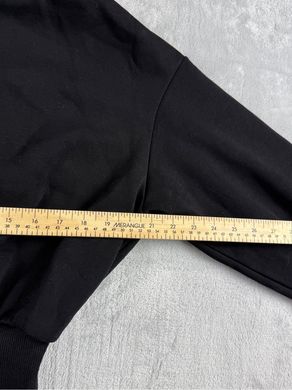 Black Half Zip Lounge Set Sweatshirt Jogger Set crop streetwear relax y2k Size M - Picture 8 of 12